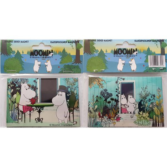 Moomin Double Sided Magnet - Doorstep