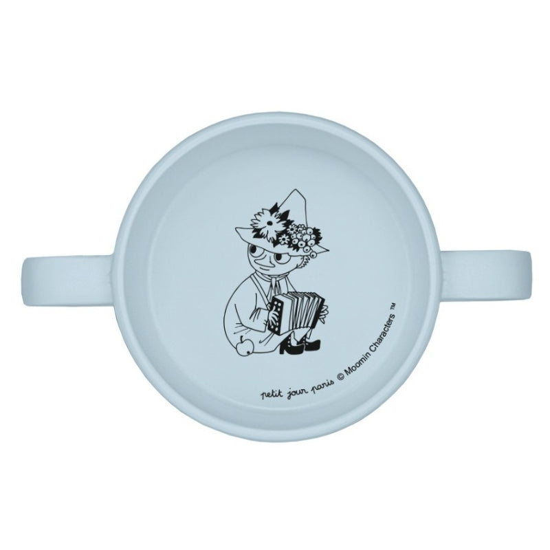 Moomin Learning Cup with anti-slip Base (Blue)