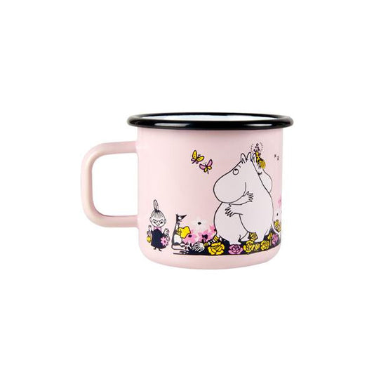 Moomin Enamel Mug - Hug (3.7dl)