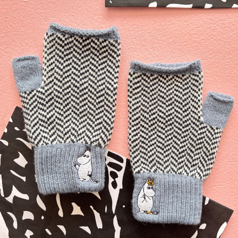 Moomin Herringbone Gloves