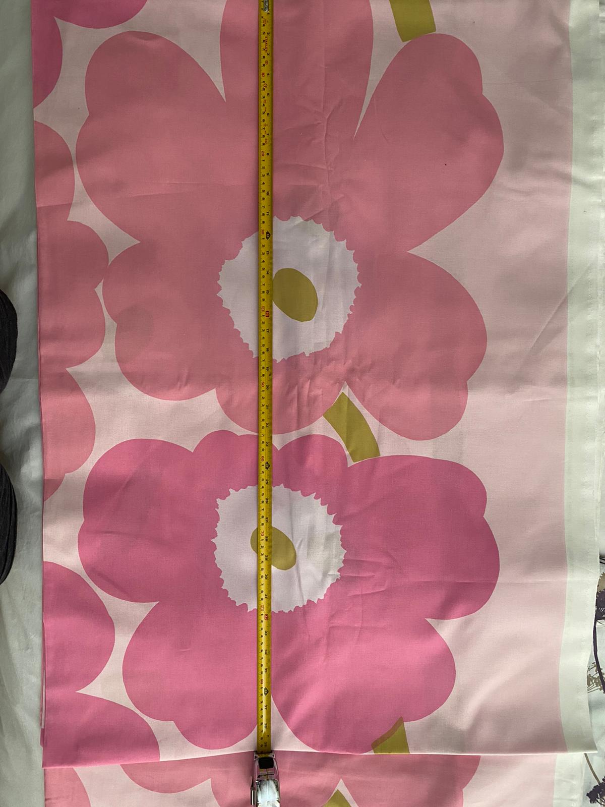 Marimekko Unikko Fabric - Pink