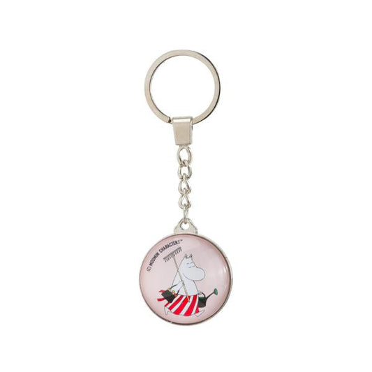 Moomin Key Ring - Moominmamma, Light Pink