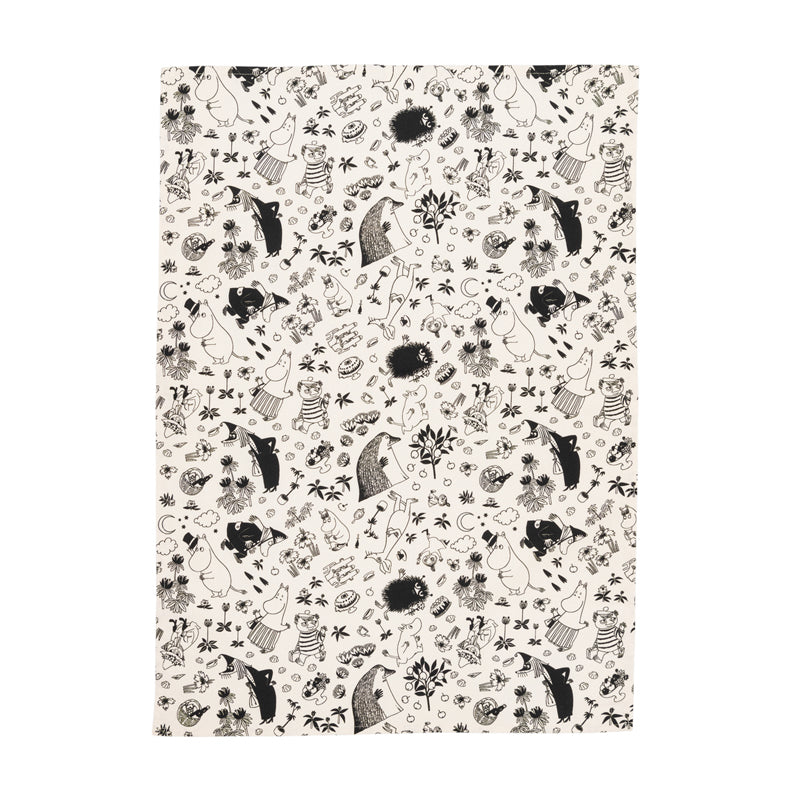 Moomin Kitchen Towel - Off-White 50x70cm