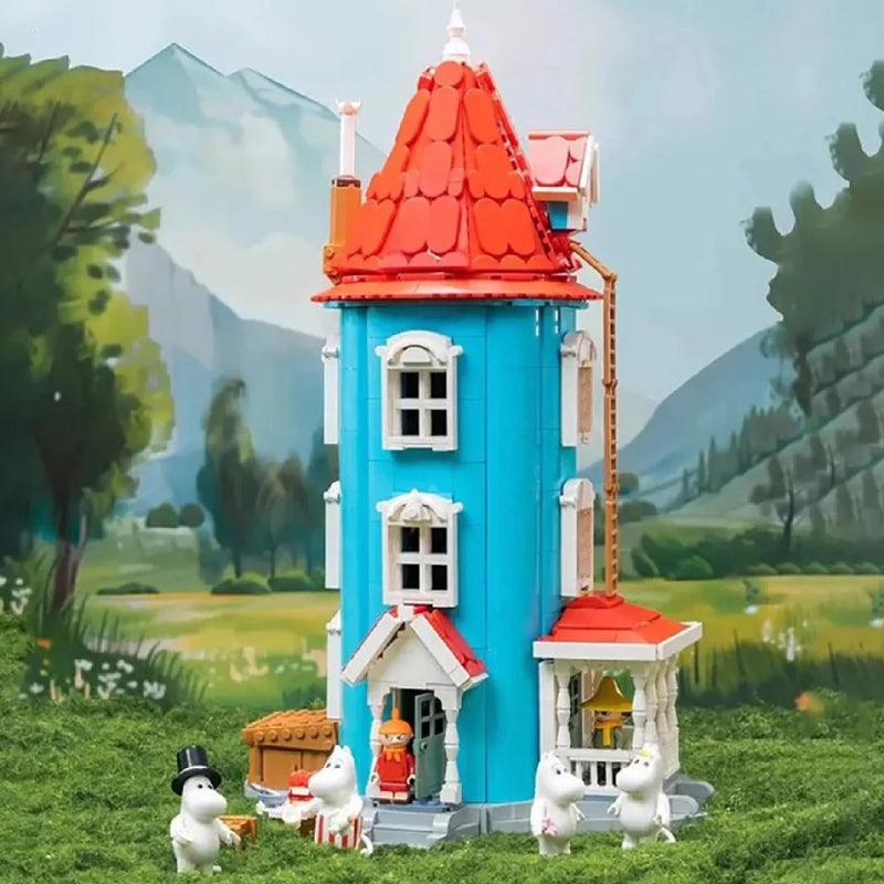 Moominhouse Building Block Model