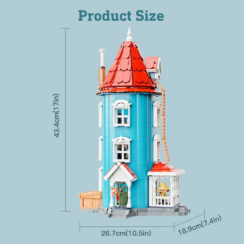 Moominhouse Building Block Model