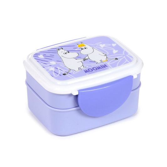 Moomin Stacked Bento Box - Lilac
