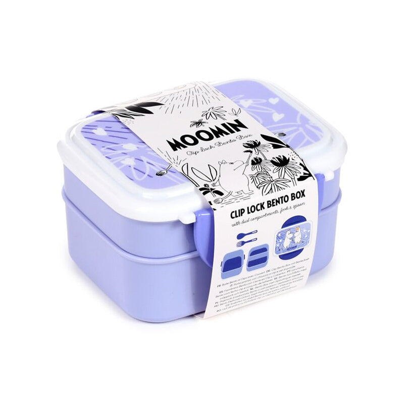 Moomin Stacked Bento Box - Lilac