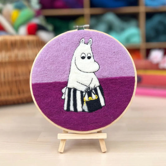 Moomin Needle Felting Kit - Mamma Thinking