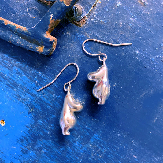Moomintroll 3D Earrings