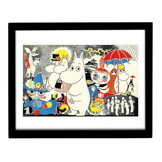 Moomin Art Print - Comic Illustration 1