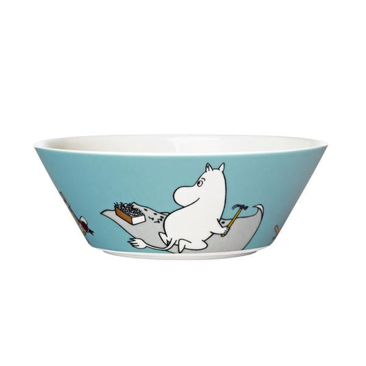 Moomin Bowl - Moomintroll, turquoise