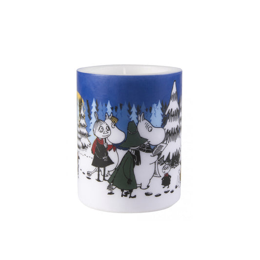 Moomin Candle - Winter Forest, 12cm