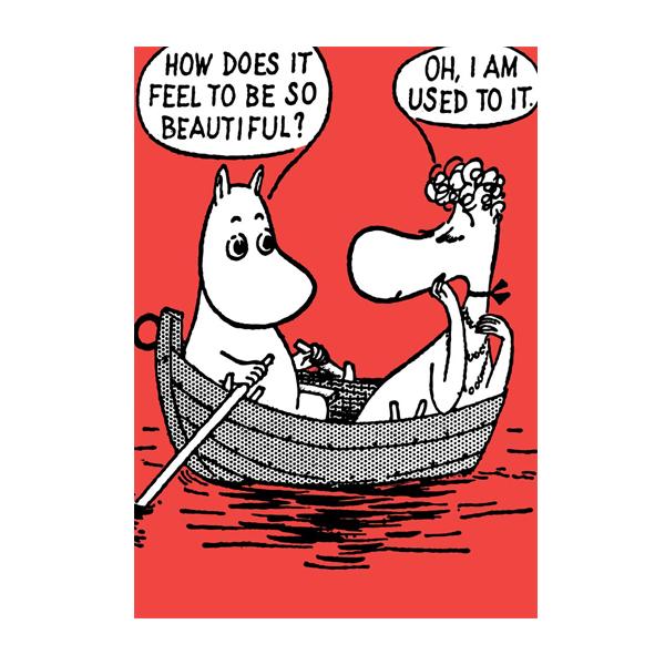 Moomin Card - How Does It Feel (Red)