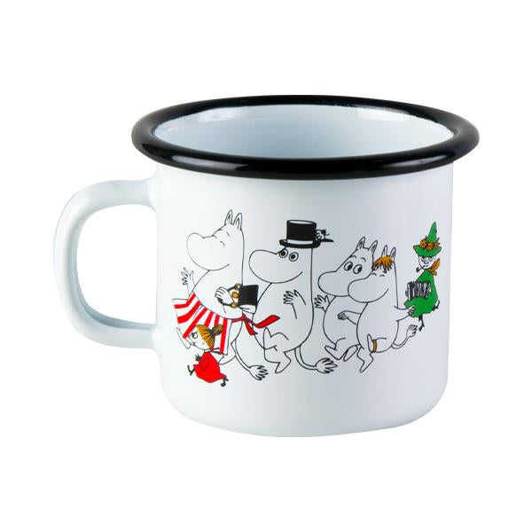 Moomin Enamel Mug - Family (2.5dl)