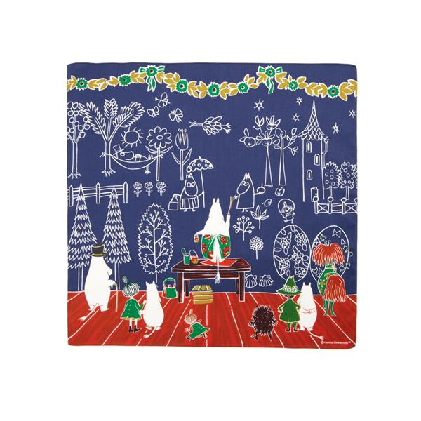 Moomin Handkerchief - Mommy's Wallpaper/Bl