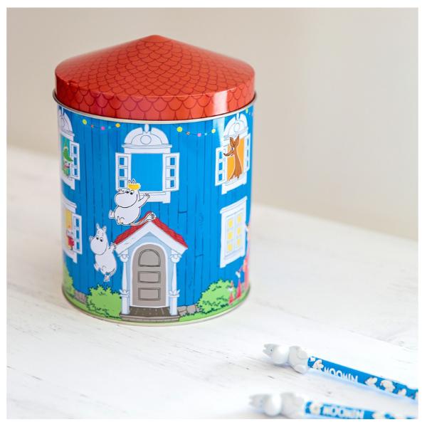 Moomin House Shaped Tin
