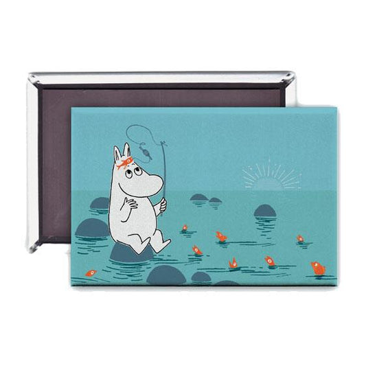 Moomin Magnet - Moomintroll Fishing
