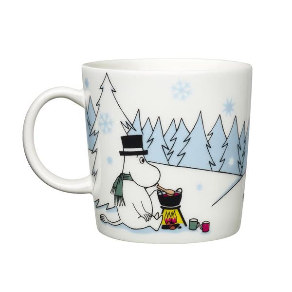 Moomin Mug 2013 - Under the Christmas Tree, back