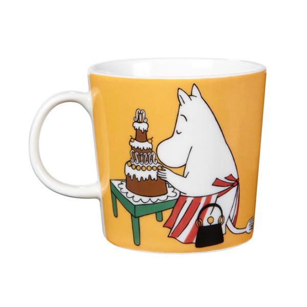Moomin Mug - Moominmamma, Apricot NEW for 2014 back