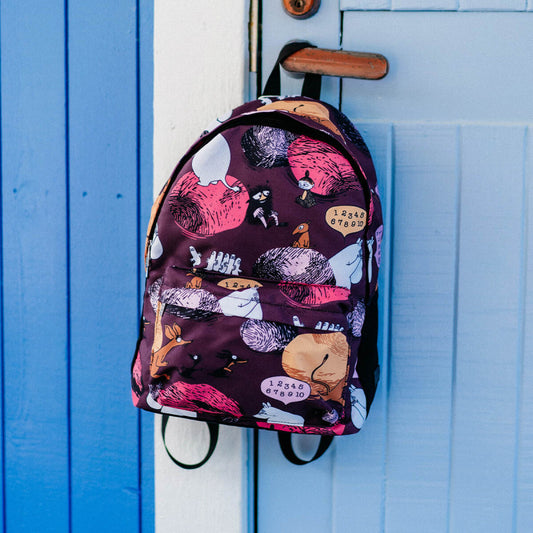 Moomin Nipsu 2 Backpack - Plum