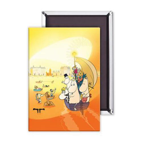 Moomins on the Riviera Magnet - All aboard
