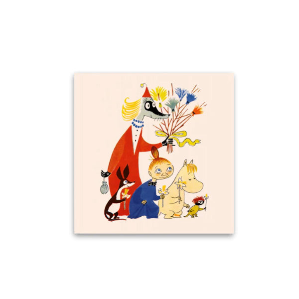 Moomin Paper Napkins - Easter Off White