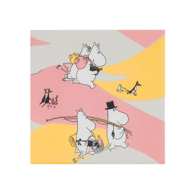 Moomin Paper Napkins - Family Time