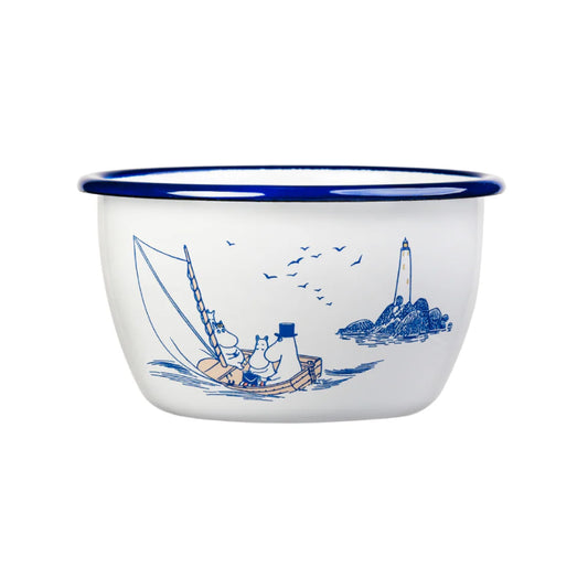 Moomin Enamel Bowl - Sailors (6dl)
