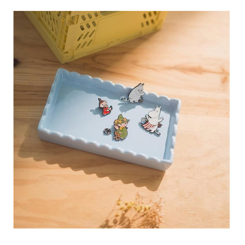 Set Of 4 Enamel Moomin Pins