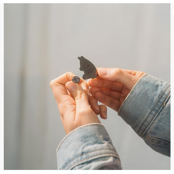 Set Of 4 Enamel Moomin Pins