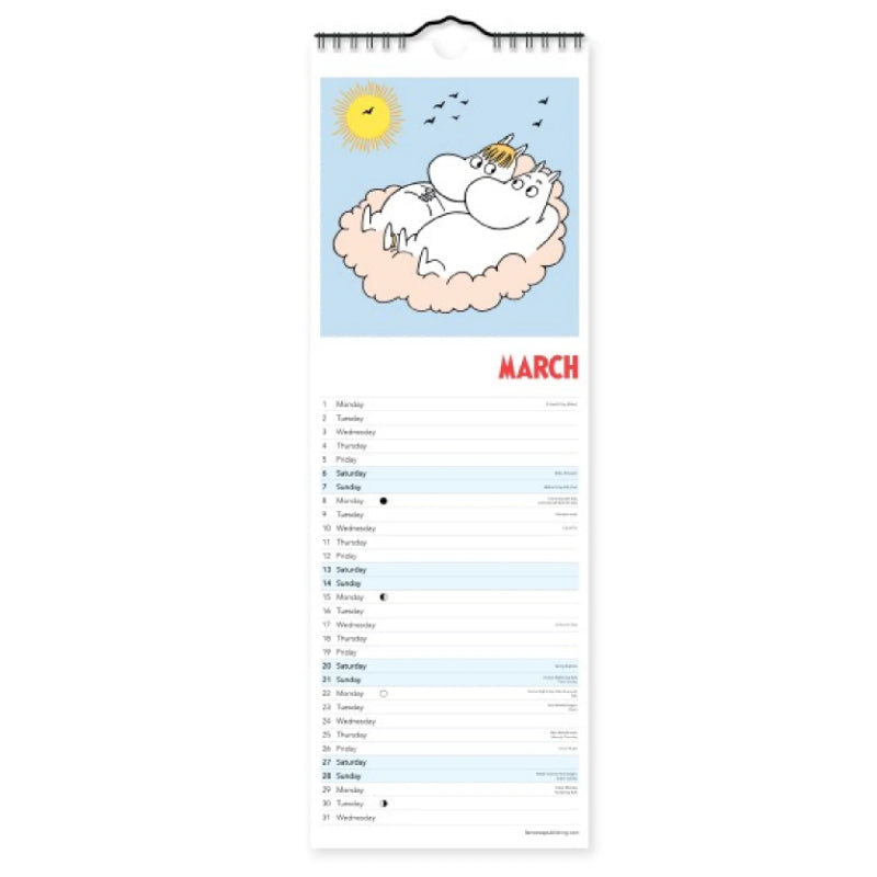 Moomin Slim Calendar 2027