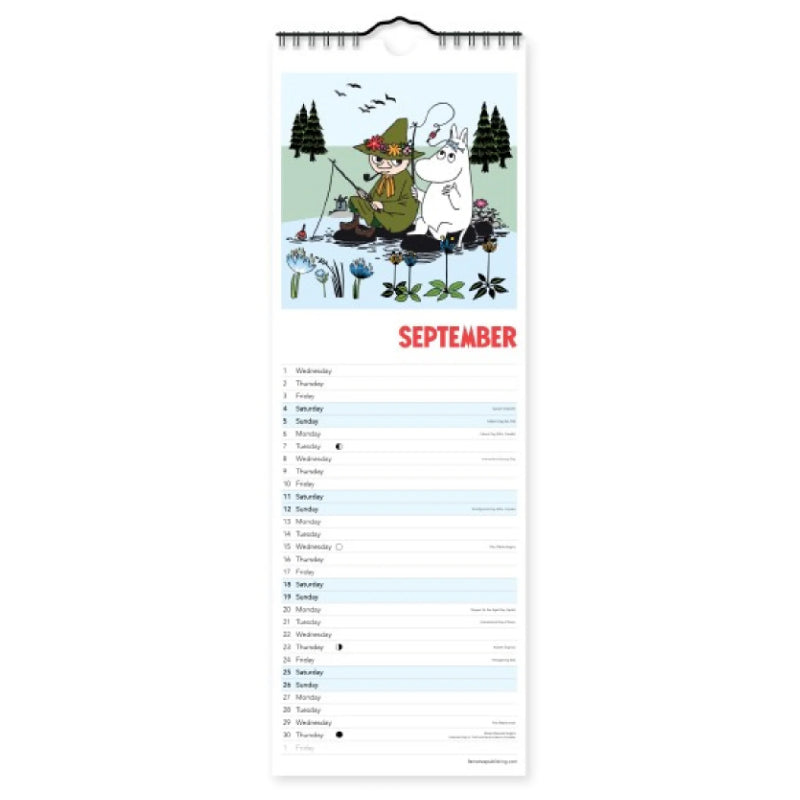 Moomin Slim Calendar 2027