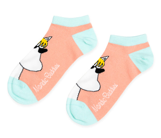 Moomin Ladies Ankle Socks - Snorkmaiden Summer