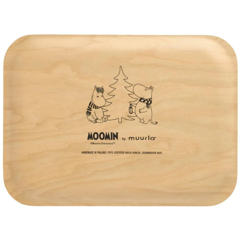 Moomin Tray - Snowfall (27x20cm)