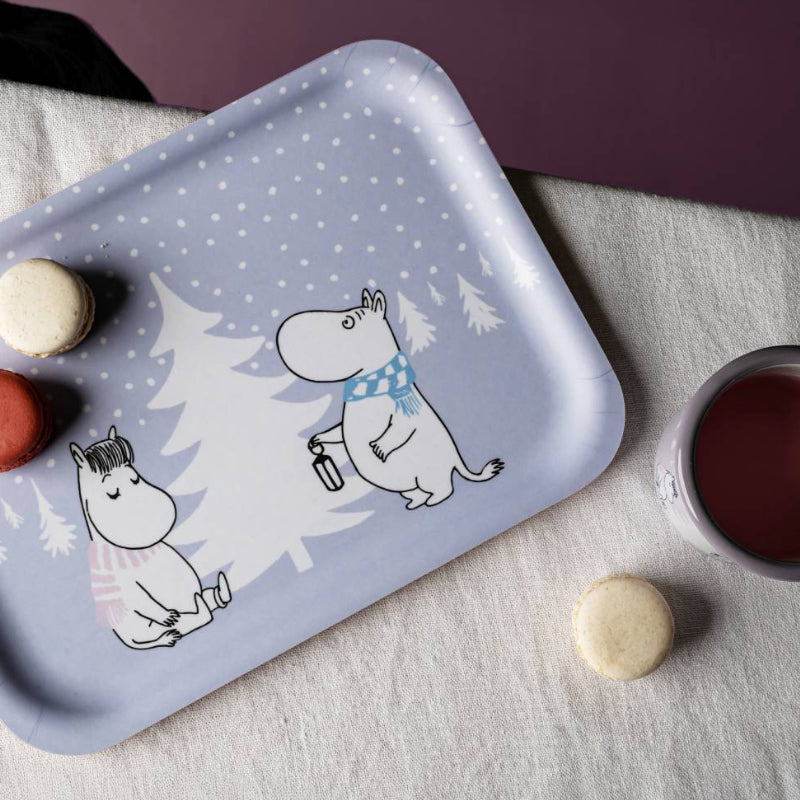 Moomin Tray - Snowfall (27x20cm)
