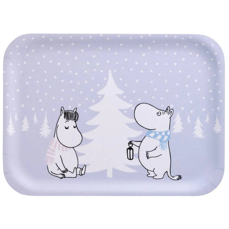 Moomin Tray - Snowfall (27x20cm)