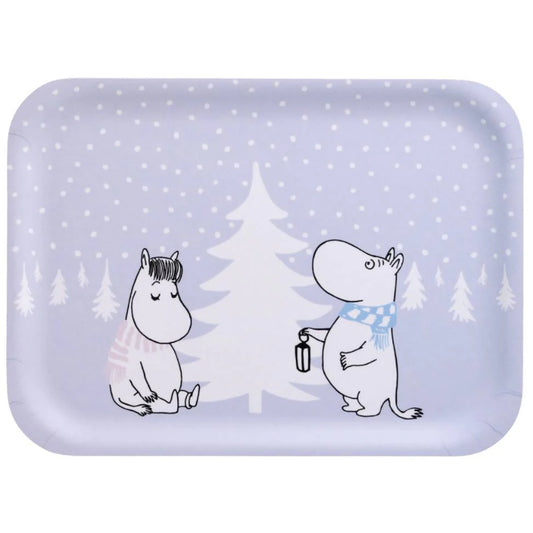 Moomin Tray - Snowfall (27x20cm)