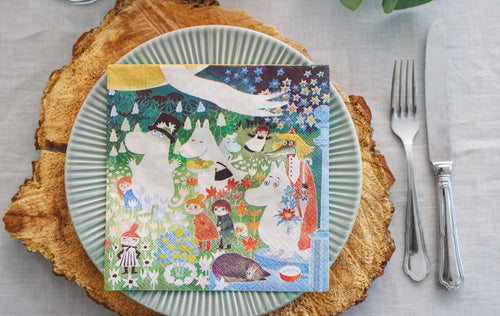 Moomin Mini Paper Napkins - Dangerous Journey