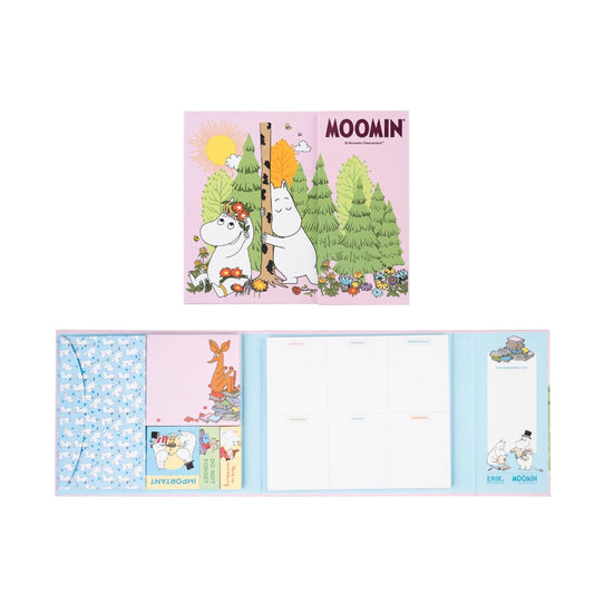 Moomin Weekly Planner & Sticky Notes Set