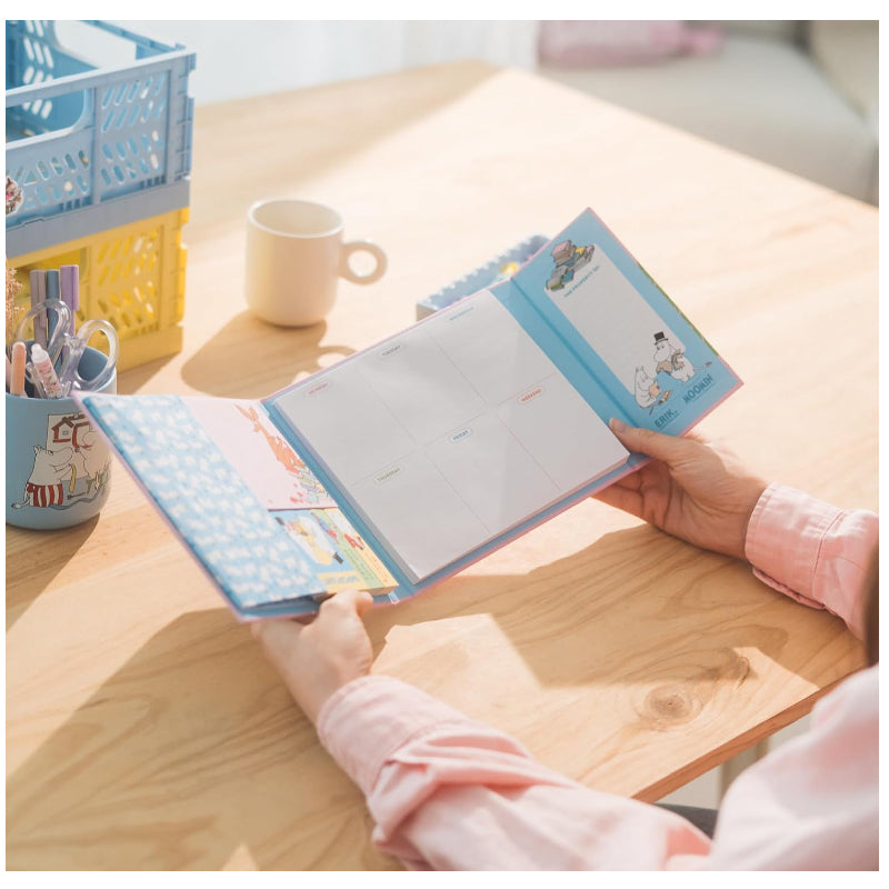 Moomin Weekly Planner & Sticky Notes Set