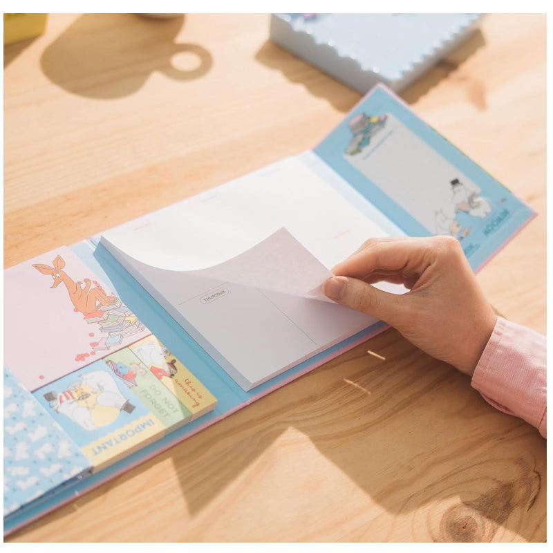 Moomin Weekly Planner & Sticky Notes Set