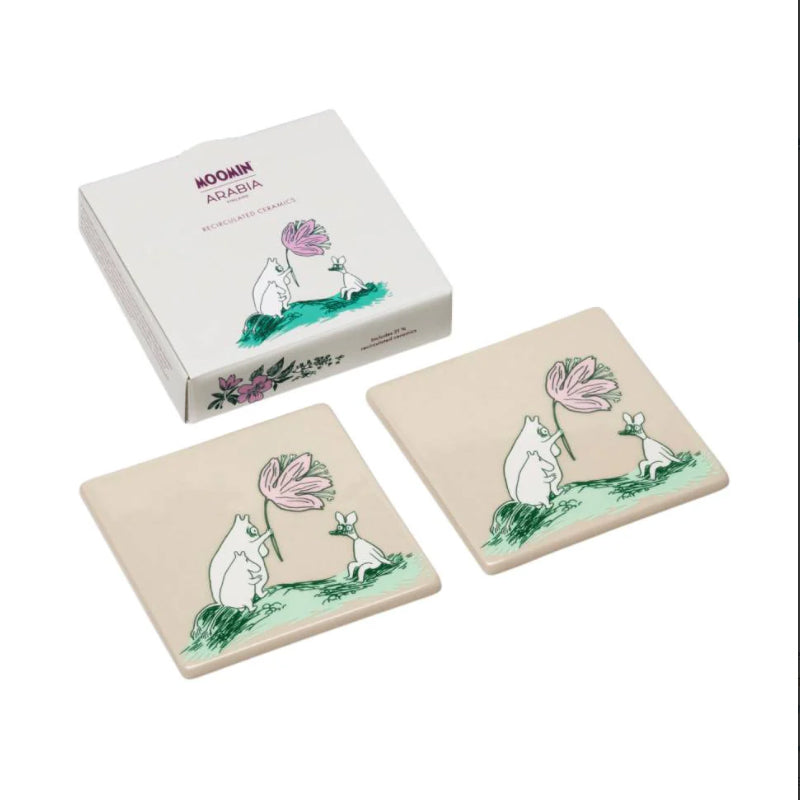 Moomin Wildflower Coaster Set of 2